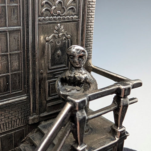 荷蘭復古 835 銀「羅密歐與茱麗葉」微型 50g H. Hooijkaas